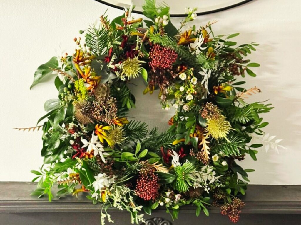Hand made Christmas wreath