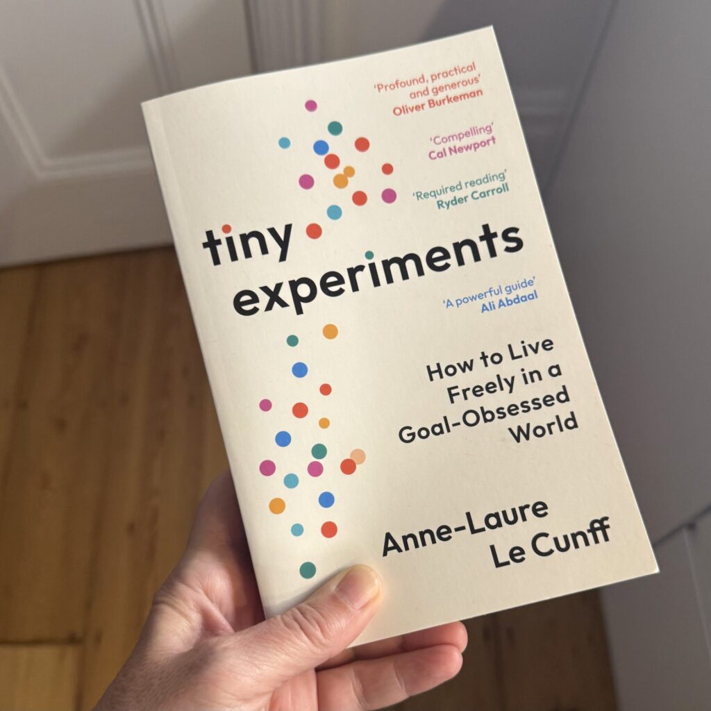 Tiny Experiments by Anne- Laure Le Cunff